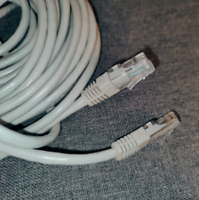 Câble/Rallonge réseau mâle vers mâle RJ45 (Ethernet) - 10m blanc bonne qualité