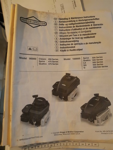 Manuel utilisation moteur - manuel, de