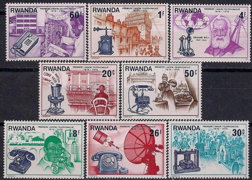 Rwanda 1976 téléphone - 1976,
