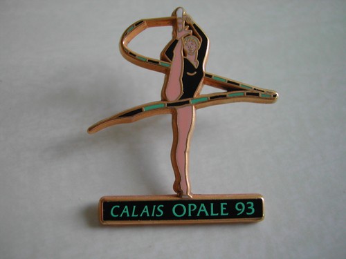 Pin sport danse - avec, ruban