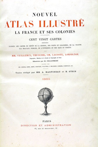 Vuillemin nouvel atlas - vuillemin,