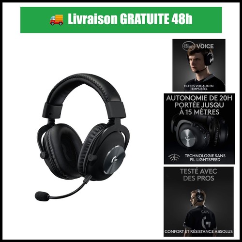 Logitech pro casque - x, gaming