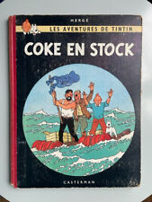 TINTIN - HERGE - COKE EN STOCK - B24 - 1958