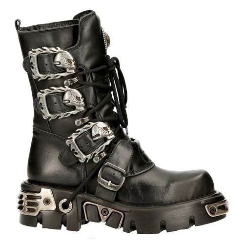 Bottes biker goth rock - goth,
