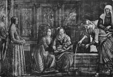 ITALIE FLORENCE CHIESA DI S MARIA NOVELLA LA NASCITA DELLA VERGINE GHI