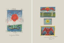 André DERAIN Au jardin d'Allah 1939 lithographs