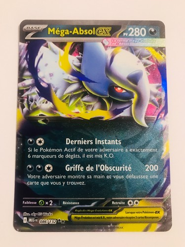 Carte pokemon méga absol - pokemon,