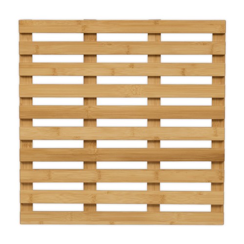 Tapis bain bambou paillasson - tapis,