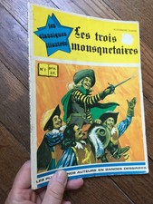 ALBUM BD CLASSIQUES ILLUSTRES 1 les trois mousquetaires eo 1974 dumas
