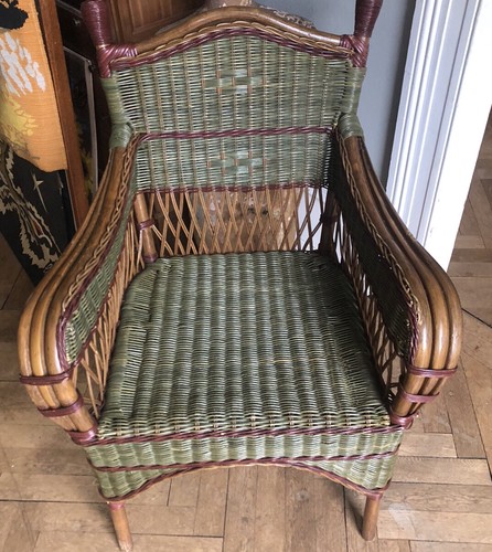 Paire fauteuils porte - paire,