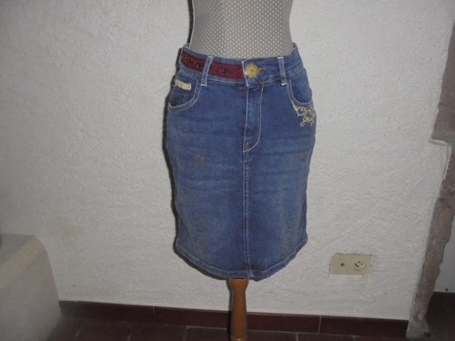 Jupe desigual jeans - en, taille