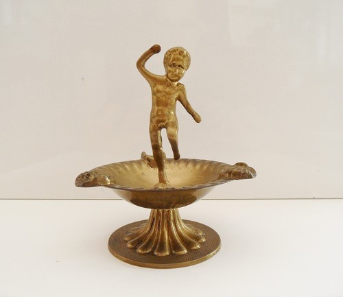 Ancien cendrier sur pied - ancien,