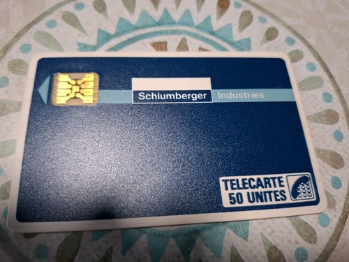 Telecarte schlumberger - telecarte,