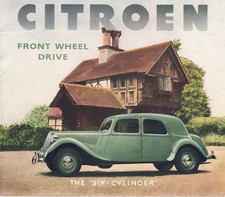Brochure Citroën Traction