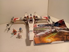 Lego 9493 DK Star War X Wing Starfighter complet mini figurine notice