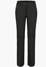 Femmes Ice Peak Pantalon Entiat Noir Extensible Skinny Ski Court Jambe Exclusive