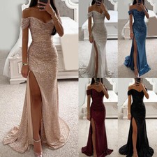 Robe De Soirée Longue Scintillante Pour Bal De Fin D'année /
