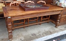 Table de ferme en chêne 