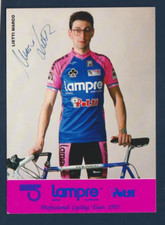 CYCLISME carte cycliste LIETTI