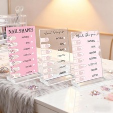 Présentoir à ongles en forme