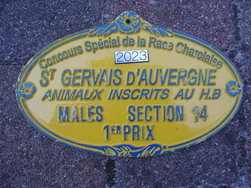Plaque concours agricole - plaque, n°12