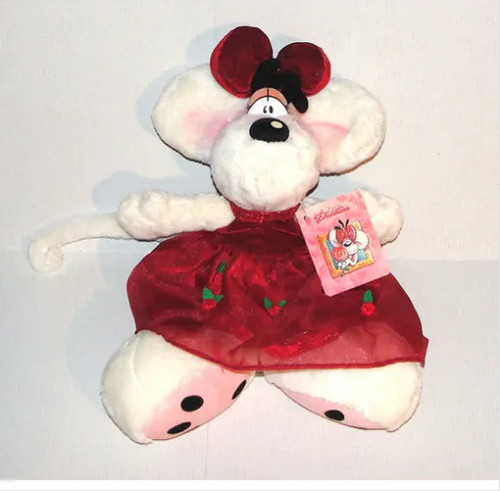 Peluche diddl diddlina robe - peluche,