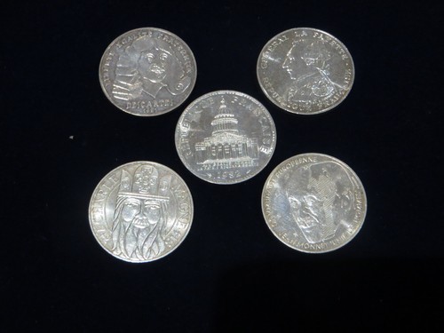 Lot pièces 100 francs - de,