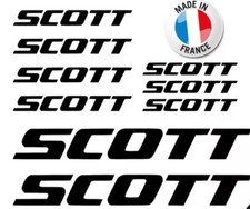 9 STICKERS SCOTT CYCLES, 3