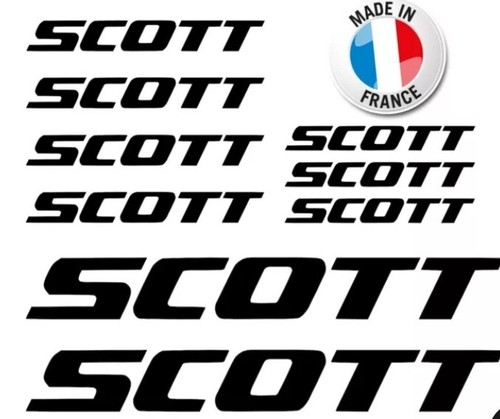 Stickers scott cycles 3 - scott, cycles,