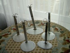 Lot 5 Supports stand métal  Poupée BARBIE KEN FRANCIE MATTEL Jouet Doll Vintage