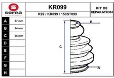 SOUFFLET DE CARDAN FORD GALAXY