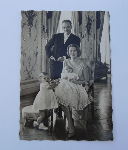 Carte postale prince rainier - postale,