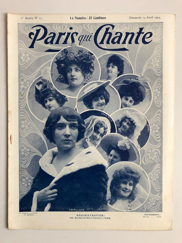 Paris qui chante - , revue