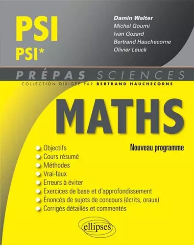 Maths psi - psi/psi*, 2014