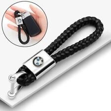 porte clé BMW cuir corde tresser neuf sous blister
