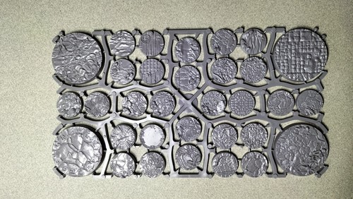 Grappe sprue soclers bases - /,
