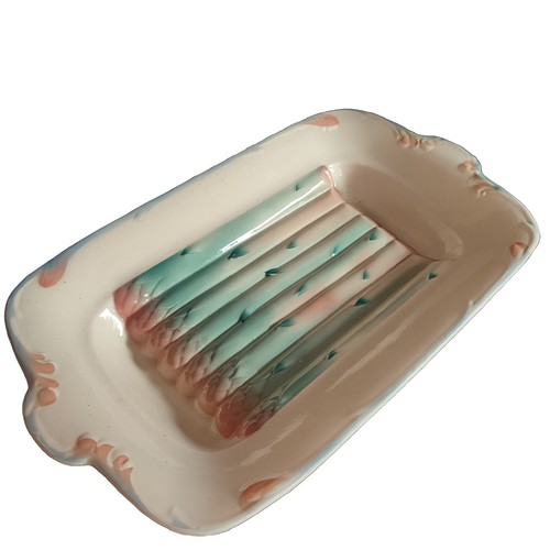Plat asperges barbotine - a,