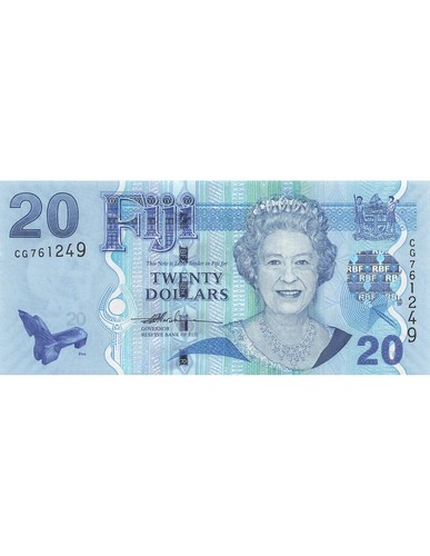 Fidji dollars elisabeth - fidji,