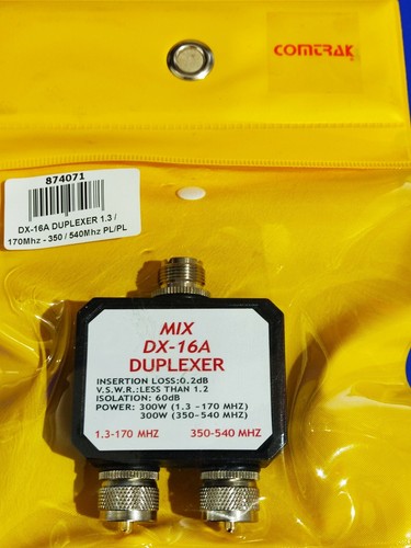 Filtre duplexeur vhf uhf - filtre, hf/vhf-uhf