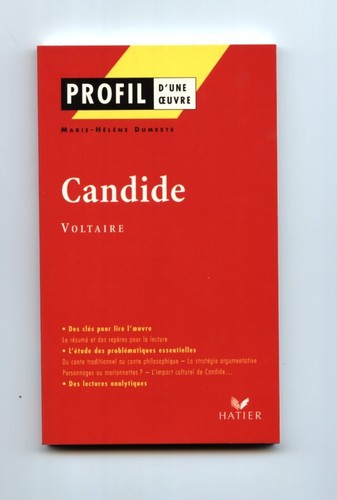 Candide voltaire état - de, neuf