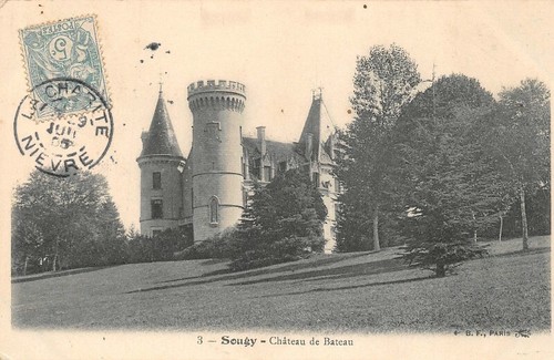 Sougy château bateau - bateau,