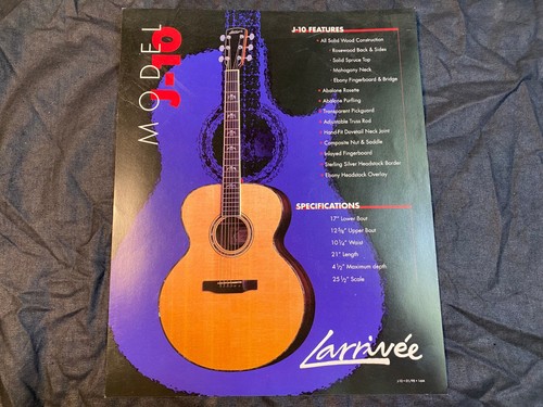 Larrivee acoustic guitar - j-10,