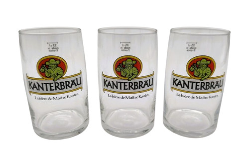Lot verres kanterbräu - lot, 3
