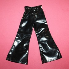 Pantalon simili cuir noir - simili,