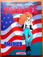 Livre/BD/ WALTHERY, MYTHIC et DE LAZARE/ RUBINE TOME 6/ AMERICA/ Lombard éditeur