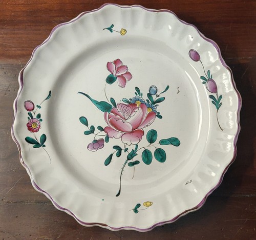 Moustiers assiette - moustiers, (ferrat),