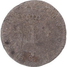 Monnaie, France, Louis XV, 2 Sols, 1740, Montpellier, B+, Billon, Gadoury:281