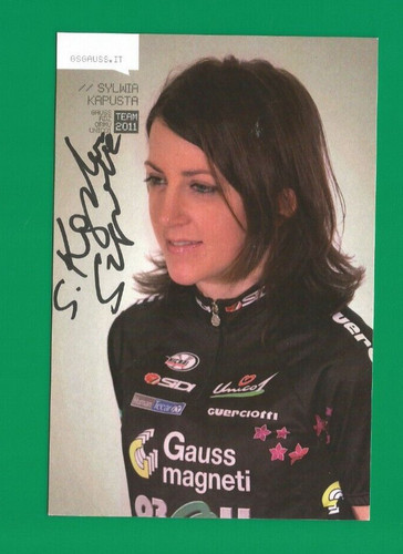 Cyclisme carte cycliste - cycliste, sylwia
