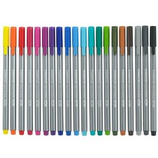 Staedtler Triplus Fineliner 334 Baril Triangulaire - Pointe Superfine 0,3mm