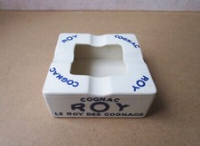 Ancien très rare cendrier publicitaire Cognac Roy no Martell Otard Rémy Martin.